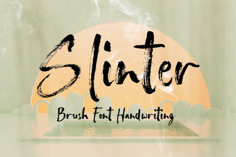 Slinter Font gatype 