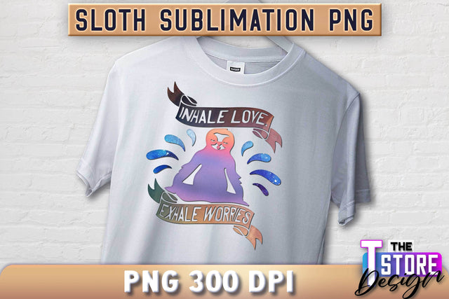 Sloth Quotes Sublimation | PNG Design | Lazy Design v.1 Sublimation The T Store Design 