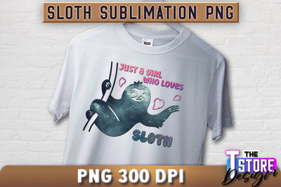 Sloth Quotes Sublimation | PNG Design | Lazy Design v.2 Sublimation The T Store Design 