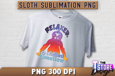 Sloth Quotes Sublimation | PNG Design | Lazy Design v.2 Sublimation The T Store Design 