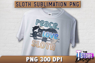 Sloth Quotes Sublimation | PNG Design | Lazy Design v.2 Sublimation The T Store Design 