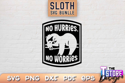 Sloth SVG Design | Lazy Design SVG | SVG File SVG The T Store Design 