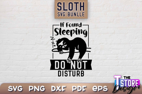 Sloth SVG Design | Lazy Design SVG | SVG File SVG The T Store Design 