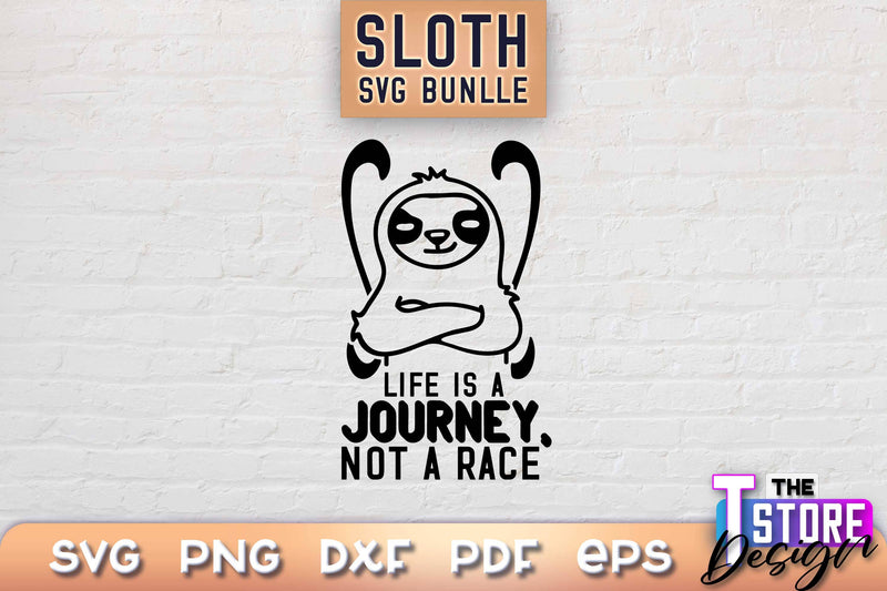 Sloth SVG Design | Lazy Design SVG | SVG File SVG The T Store Design 