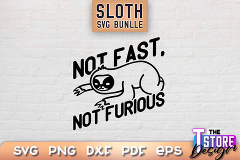Sloth SVG Design | Lazy Design SVG | SVG File SVG The T Store Design 