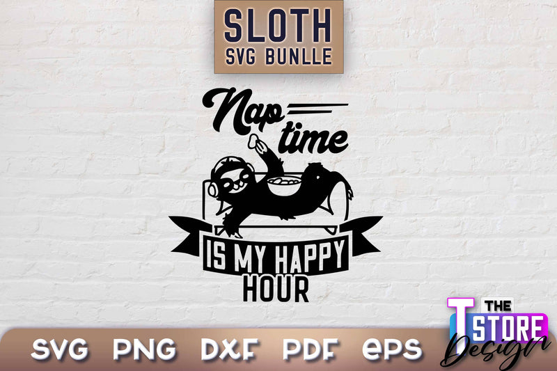 Sloth SVG Design | Lazy Design SVG | SVG File SVG The T Store Design 