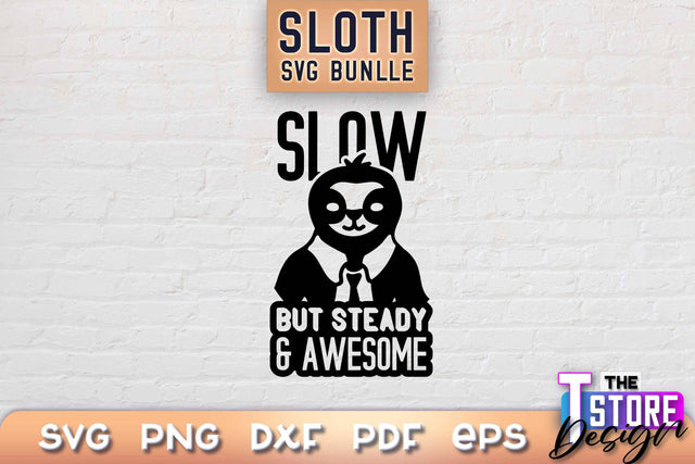 Sloth SVG Design | Lazy Design SVG | SVG File SVG The T Store Design 