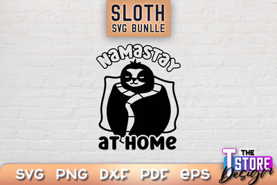 Sloth SVG Design | Lazy Design SVG | SVG File SVG The T Store Design 