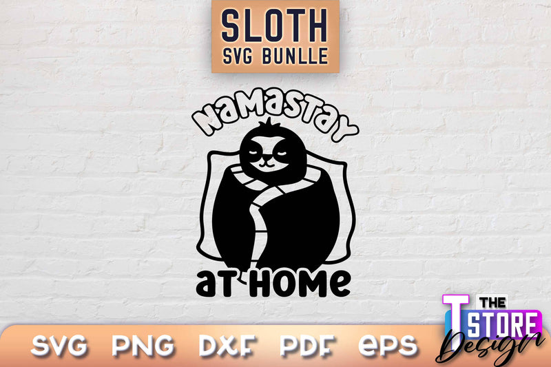 Sloth SVG Design | Lazy Design SVG | SVG File SVG The T Store Design 