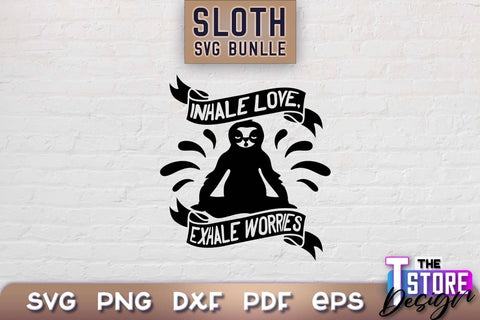 Sloth SVG Design | Lazy Design SVG | SVG File SVG The T Store Design 