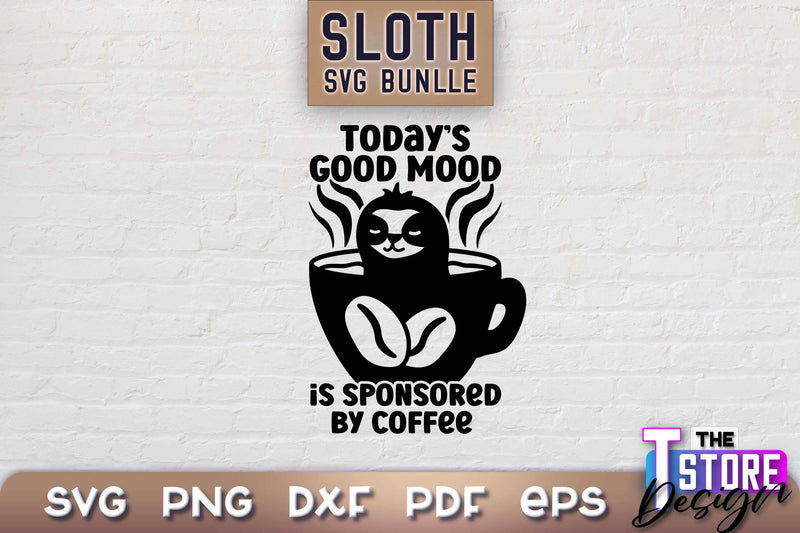 Sloth SVG Design | Lazy Design SVG | SVG File SVG The T Store Design 