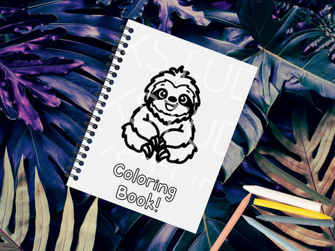 Sloth SVG Design Set SVG HalieKStudio 