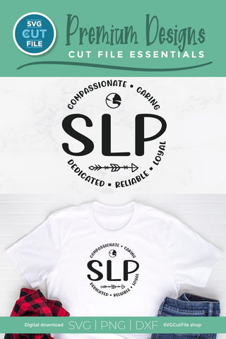 SLP svg, a Speech therapy unisex svg for Cricut SVG SVG Cut File 