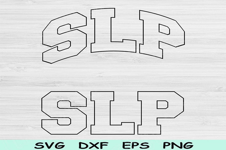 SLP Svg Dxf Cut Files, SLP Png, Speech Language Pathologist Svg Files ...
