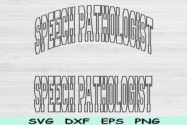 SLP Svg Dxf Png Cut File, Speech Pathologist Svg, Speech Therapist Svg Files For Cricut, Speech Pathology Svg Sublimation Digital Designs SVG TiffsCraftyCreations 