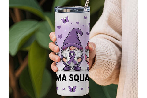 SMA Squad 20oz Tumbler Wrap Sublimation DesignSVG 