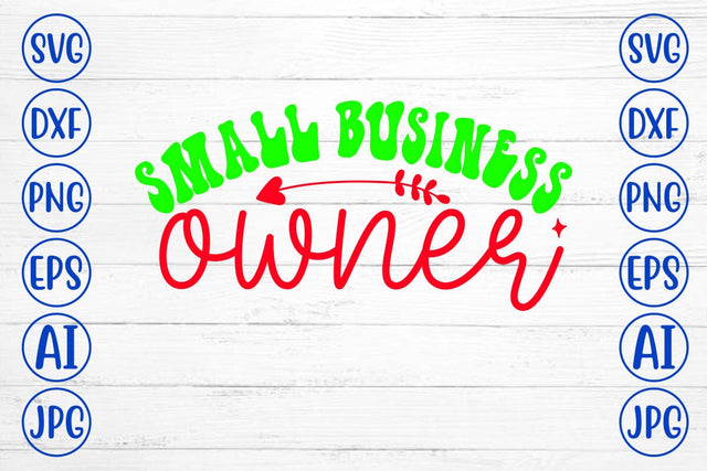 Small Business Owner Retro SVG SVG Syaman 