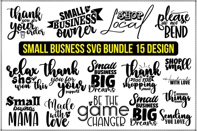 Small business SVG bundle, Svg Bundle SVG orpitasn 