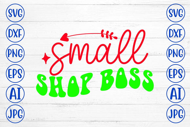 Small Shop Boss Retro SVG SVG Syaman 