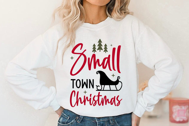 Small town Christmas SVG SVG FiveStarCrafting 