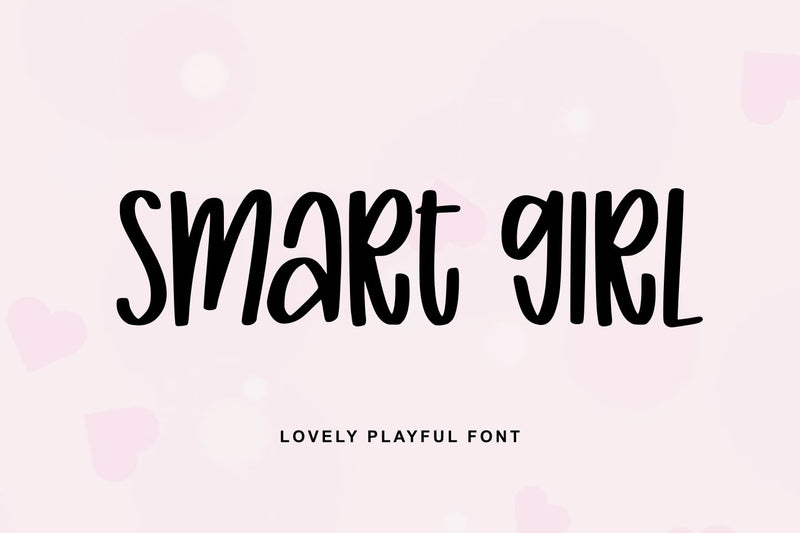 Smart Girl Font Abo Daniel Studio 