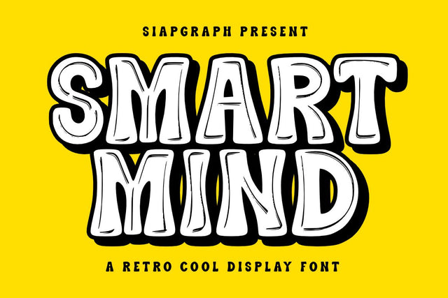 Smart Mind - Cool Groovy Font Font Masyafi Studio 