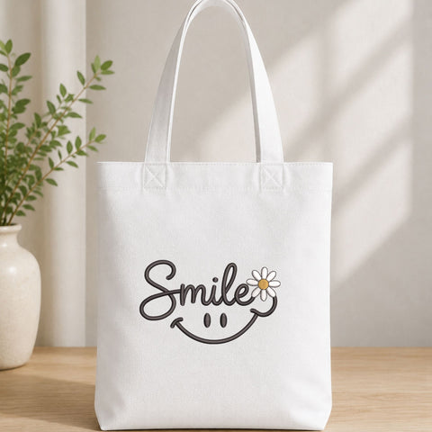 Smile Daisy Machine Embroidery Design Happy Face Flower Embroidery File Embroidery/Applique DESIGNS PatternFeed8 