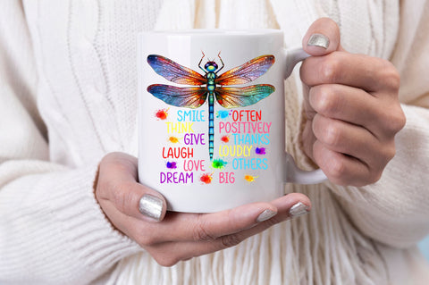 Smile often think positively give Sublimation Design Sublimation Regulrcrative 