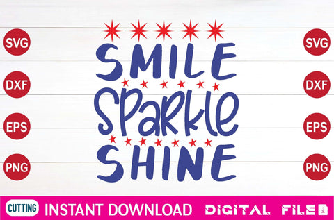 Smile Sparkle Shine svg SVG designer krishna 