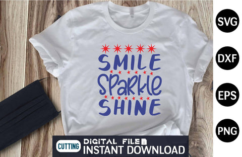 Smile Sparkle Shine svg SVG designer krishna 