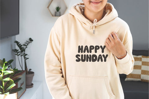 Smile Sunday - Cheerlful Retro Font Font Masyafi Studio 