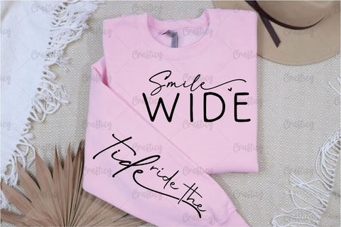 Smile wide Sleeve SVG Design SVG Designangry 