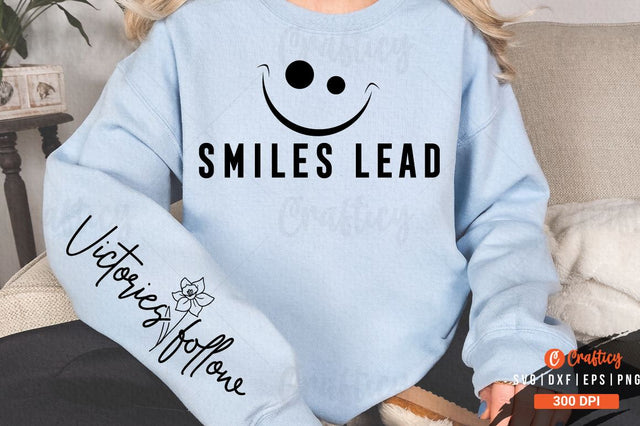 Smiles lead Sleeve SVG Design SVG Designangry 