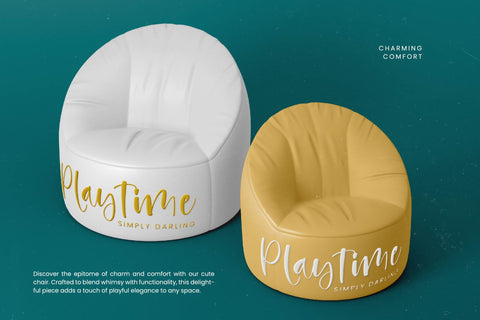 Smiling Kittens - Modern Handwritten Font Font Letterena Studios 