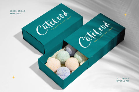 Smiling Kittens - Modern Handwritten Font Font Letterena Studios 