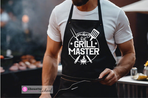 Smoking Hot Grill Master | Father's Day SVG SVG Silhouette School Blog Design Shop 