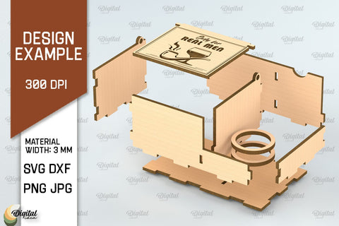 Smoking Storage Boxes Laser Cut Bundle. Cigarette Cases SVG SVG Evgenyia Guschina 