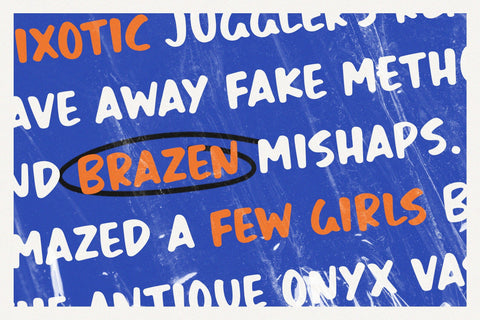 Smoky Burger - Display Handwriting Font Font Timur type 