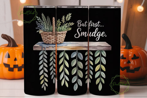Smudge Kit 20oz Tumbler Wrap Sublimation PixelChick 