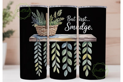 Smudge Kit 20oz Tumbler Wrap Sublimation PixelChick 