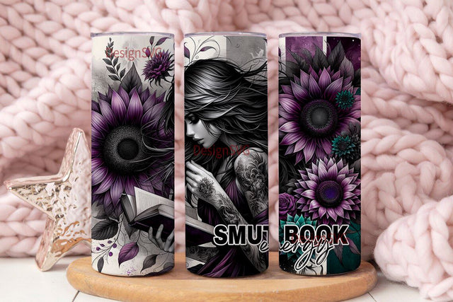 Smut Book energy 20oz Skinny Straight Tumbler Sublimation Design, Tumbler Wrap For Her PNG, Digital Download Sublimation DesignSVG 
