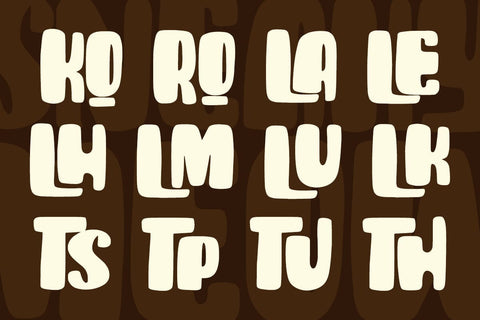 SNACKY MEOW Font Mozarella 