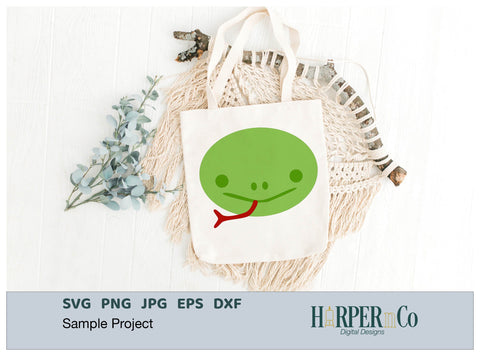 Snake SVG PNG Cut EPS File SVG HarperNCo 