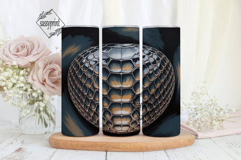 Snakeskin Texture 20oz Tumbler Wrap Sublimation sassyprint 