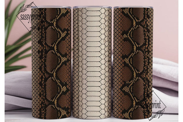 Snakeskin Tumbler Wrap 20oz Sublimation sassyprint 
