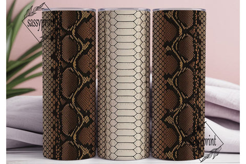 Snakeskin Tumbler Wrap 20oz Sublimation sassyprint 