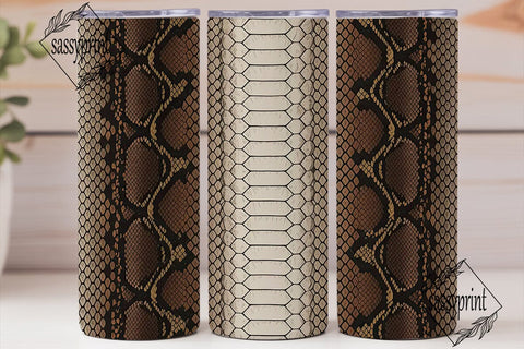 Snakeskin Tumbler Wrap 20oz Sublimation sassyprint 