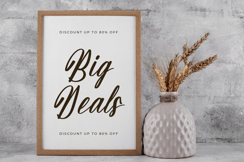 Snapshot Dreams - Modern Bold Script Font Font Letterena Studios 