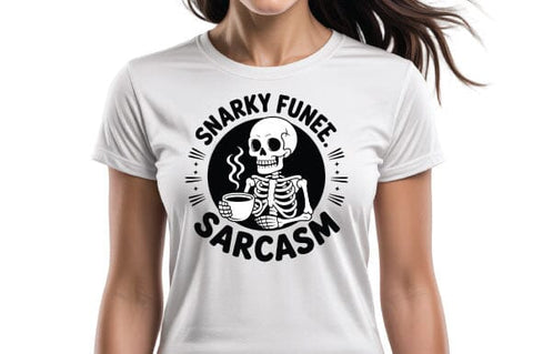 Snarky Funny Skeleton Coffee Sarcasm Png SVG Svgcraft 
