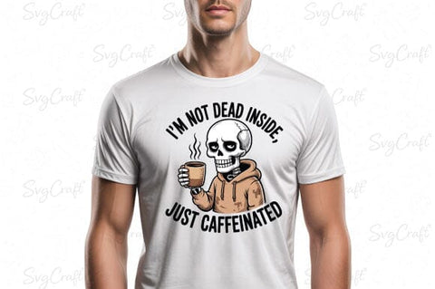 Snarky Funny Skeleton Coffee Sarcasm Png SVG Svgcraft 